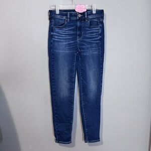 American Eagle Outfitters Dark Blue Skinnies